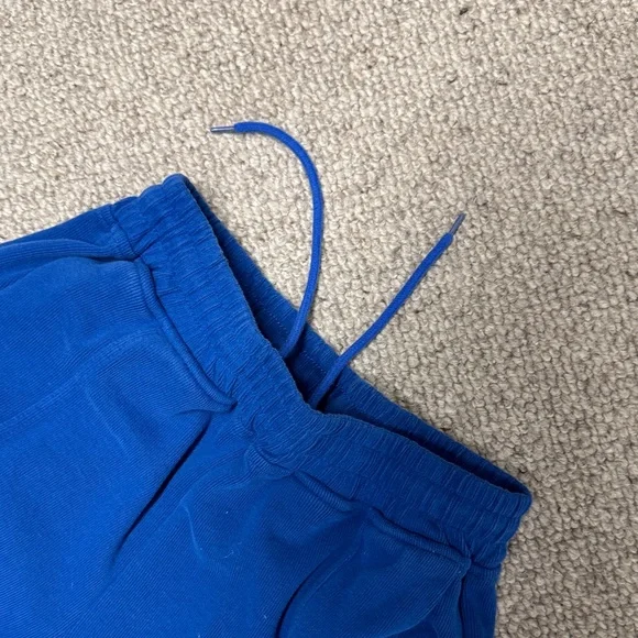 Electric Blue Drawstring Jogger Pants - Picture 3 of 3